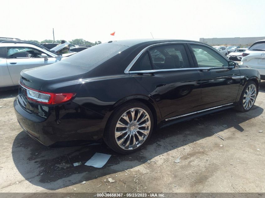 2017 LINCOLN CONTINENTAL RESERVE - 1LN6L9NC6H5607474