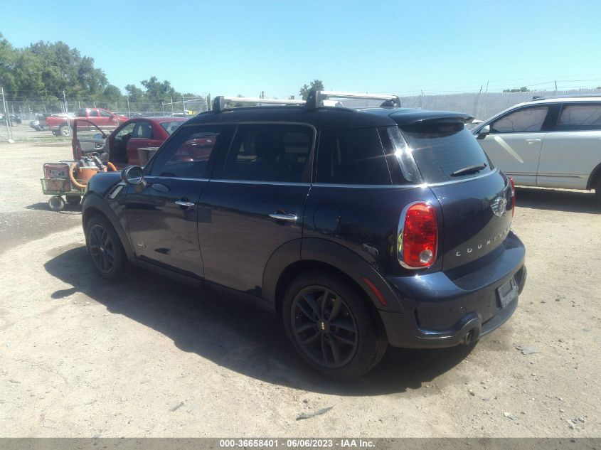2013 MINI COOPER COUNTRYMAN S ALL4 - WMWZC5C56DWP34385