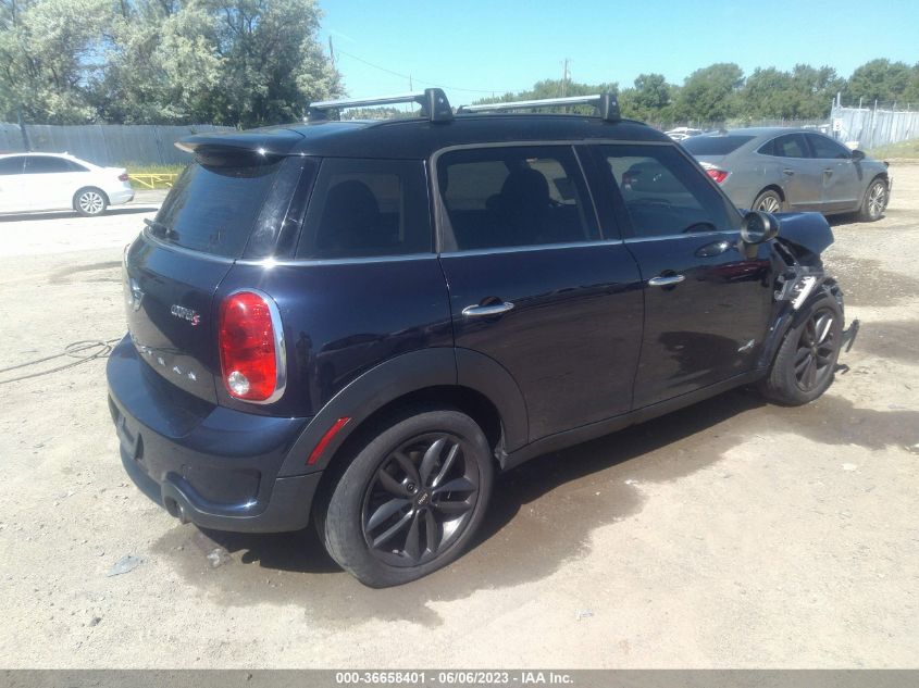 2013 MINI COOPER COUNTRYMAN S ALL4 - WMWZC5C56DWP34385
