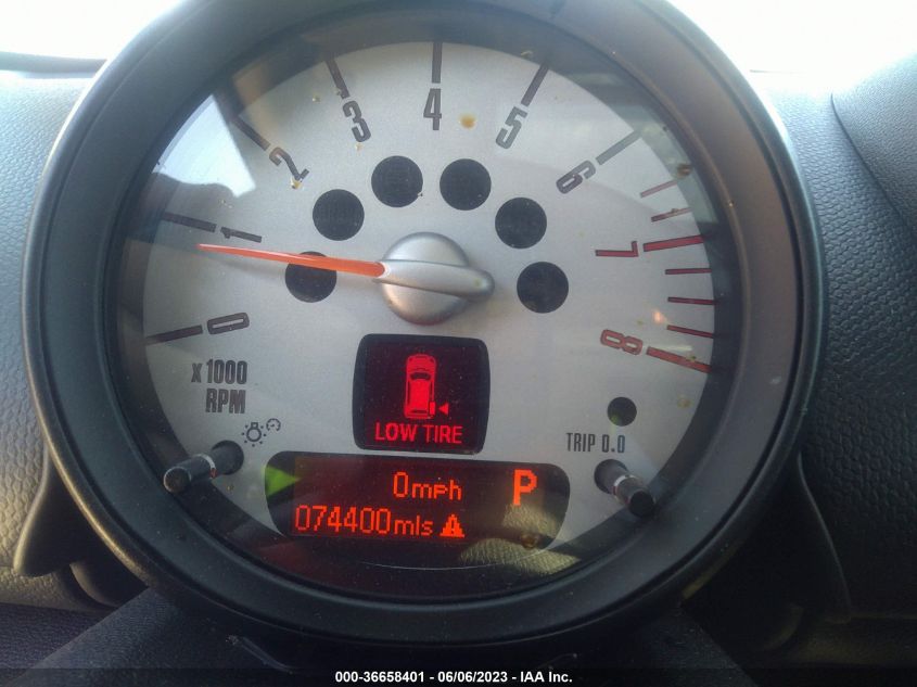 2013 MINI COOPER COUNTRYMAN S ALL4 - WMWZC5C56DWP34385
