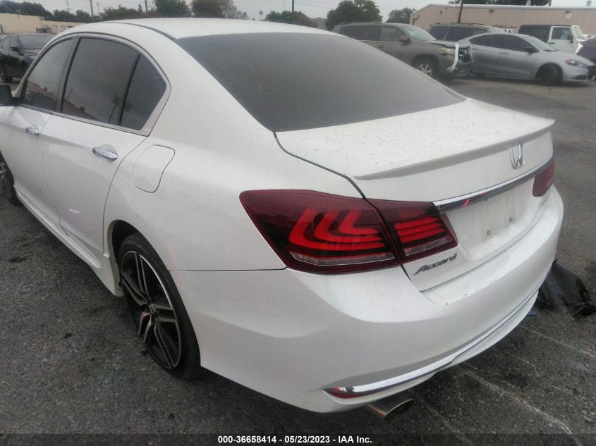 2016 HONDA ACCORD SEDAN SPORT - 1HGCR2F58GA055268