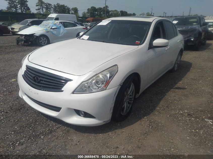 2013 INFINITI G37 SEDAN X - JN1CV6AR3DM757345