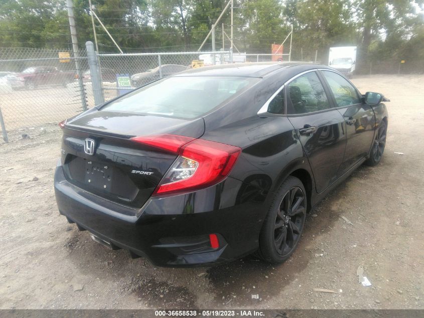 2020 HONDA CIVIC SEDAN SPORT - 19XFC2F83LE015744