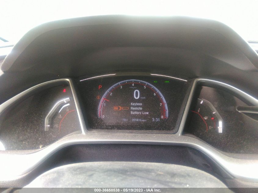 2020 HONDA CIVIC SEDAN SPORT - 19XFC2F83LE015744