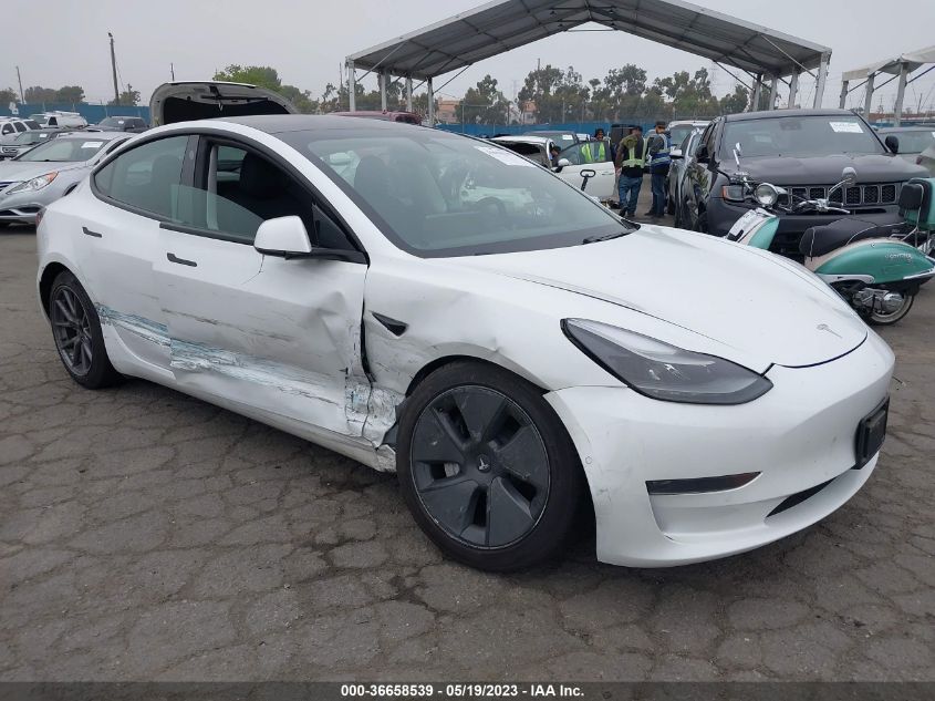 2021 TESLA MODEL 3 STANDARD RANGE PLUS - 5YJ3E1EA4MF922395