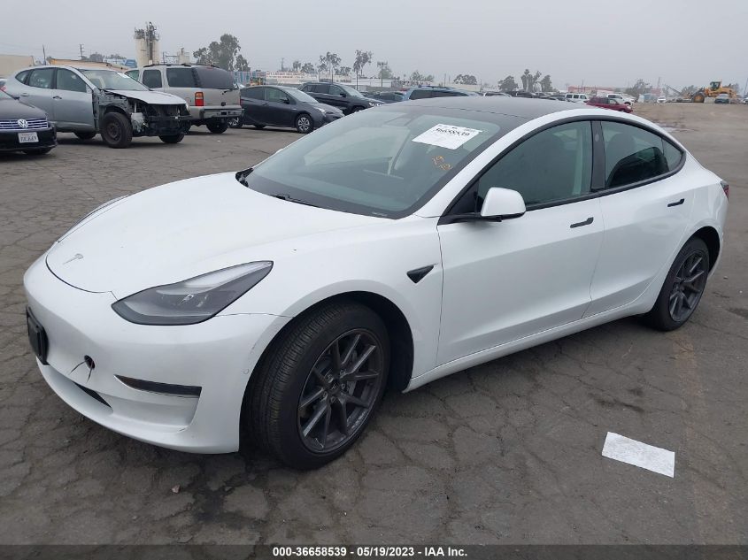 2021 TESLA MODEL 3 STANDARD RANGE PLUS - 5YJ3E1EA4MF922395