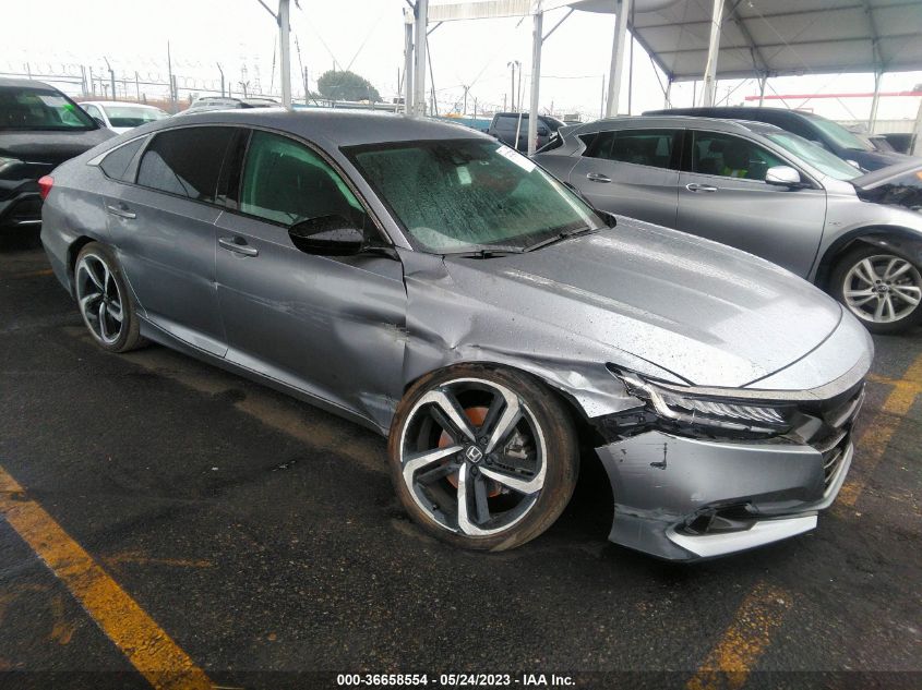 2022 HONDA ACCORD SEDAN SPORT SE - 1HGCV1F40NA079526