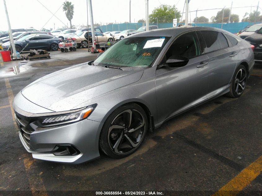 2022 HONDA ACCORD SEDAN SPORT SE - 1HGCV1F40NA079526