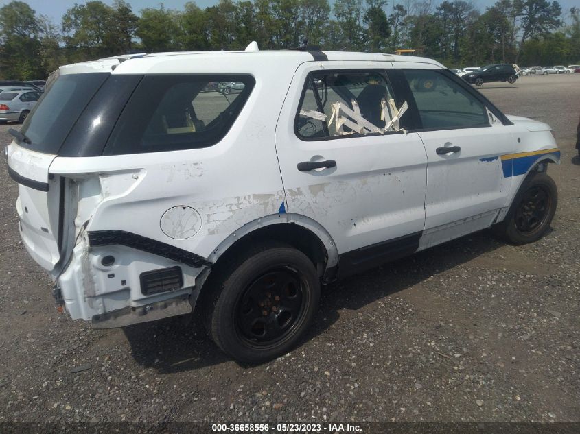 2014 FORD UTILITY POLICE 1FM5K8AR3EGA50459