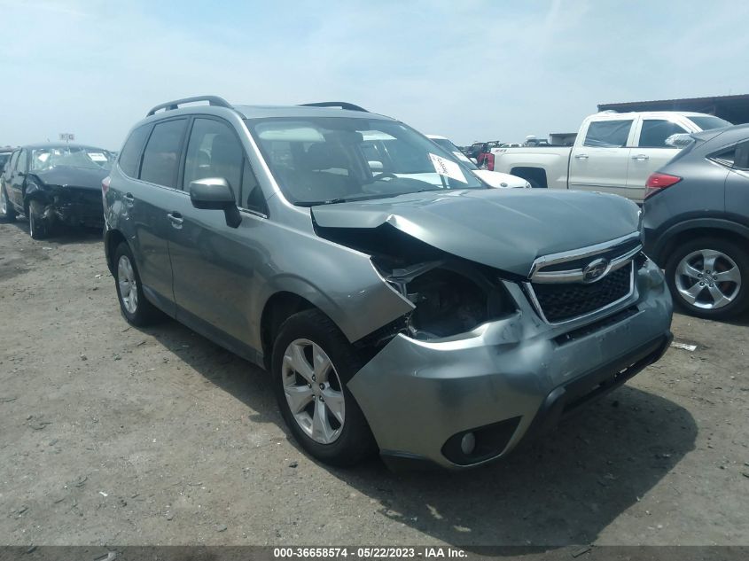 2016 SUBARU FORESTER 2.5I LIMITED - JF2SJAKC2GH496306