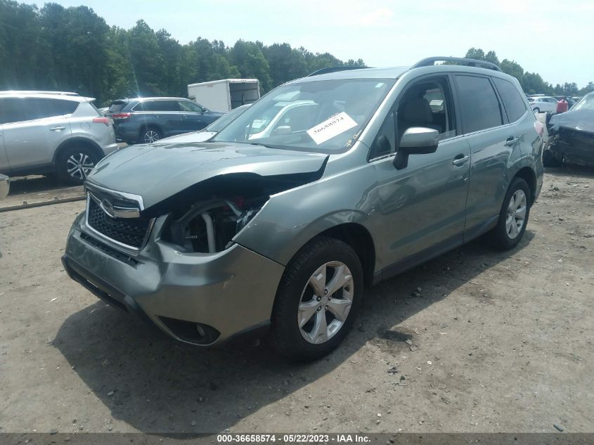 2016 SUBARU FORESTER 2.5I LIMITED - JF2SJAKC2GH496306