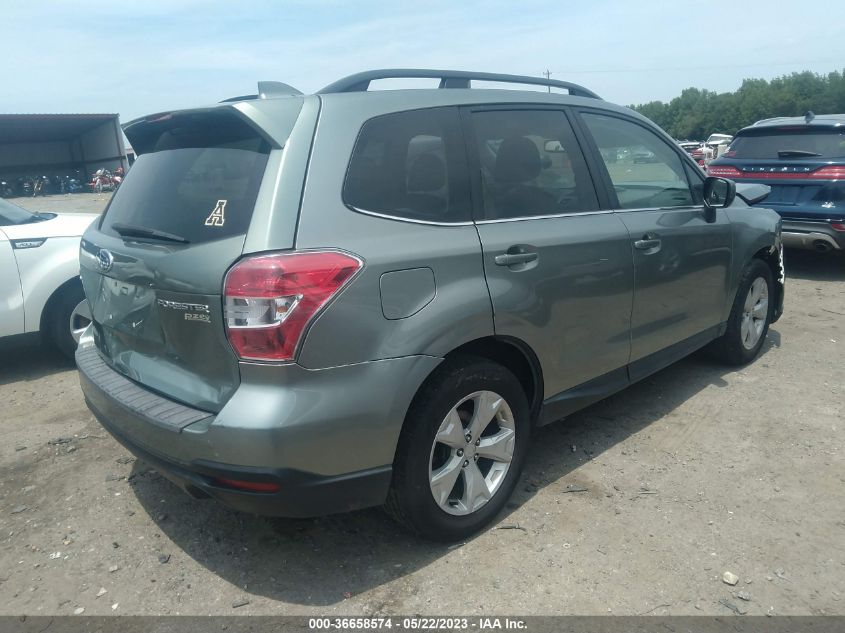 2016 SUBARU FORESTER 2.5I LIMITED - JF2SJAKC2GH496306
