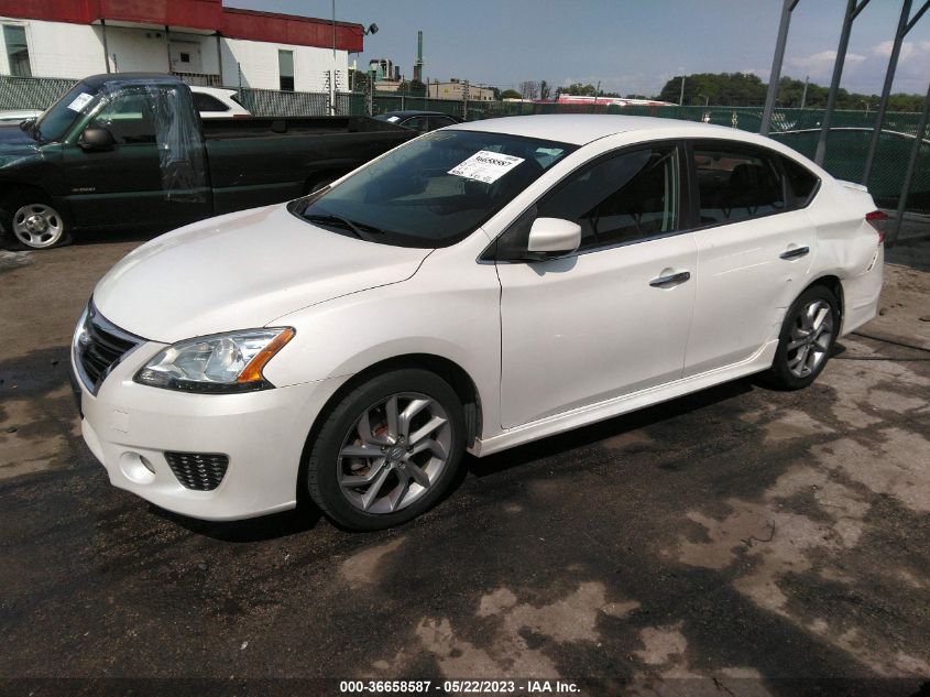 2014 NISSAN SENTRA SR - 3N1AB7APXEL628969