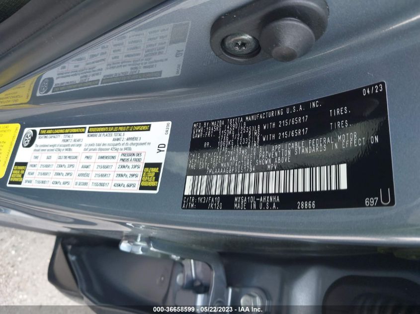 2023 TOYOTA COROLLA CROSS L - 7MUAAAAG8PV051794