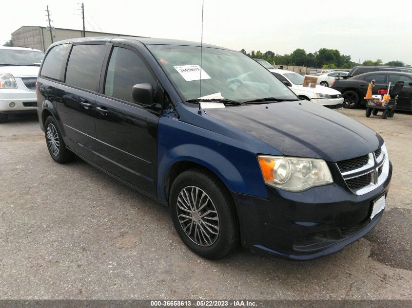 2014 DODGE GRAND CARAVAN SE - 2C4RDGBG9ER198962