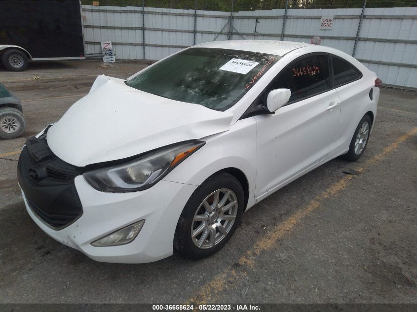 2014 HYUNDAI ELANTRA COUPE KMHDH6AH0EU027048