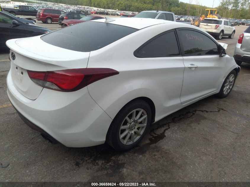 2014 HYUNDAI ELANTRA COUPE KMHDH6AH0EU027048