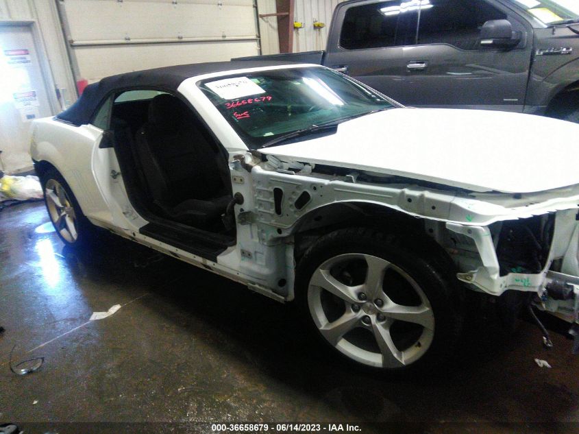 2015 CHEVROLET CAMARO LT - 2G1FD3D35F9226739