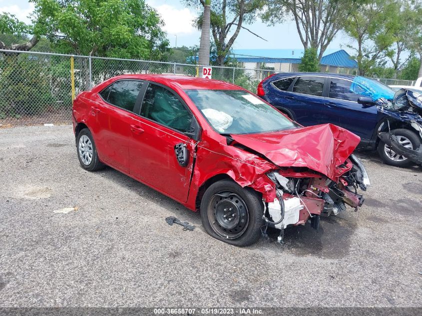 2019 TOYOTA COROLLA L/LE/SE/XLE/XSE - 5YFBURHE8KP948026