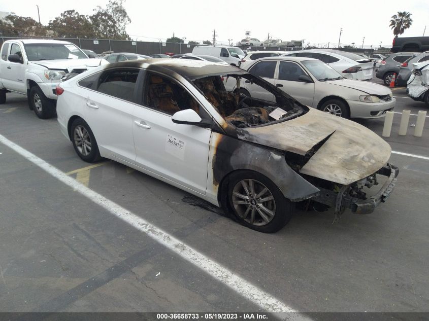 2017 HYUNDAI SONATA 2.4L - 5NPE24AF4HH469164