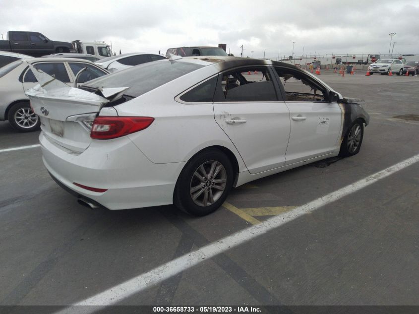 2017 HYUNDAI SONATA 2.4L - 5NPE24AF4HH469164