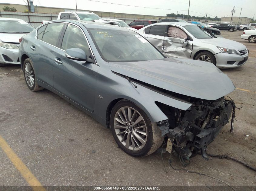2018 INFINITI Q50 3.0T LUXE - JN1EV7AP0JM362032