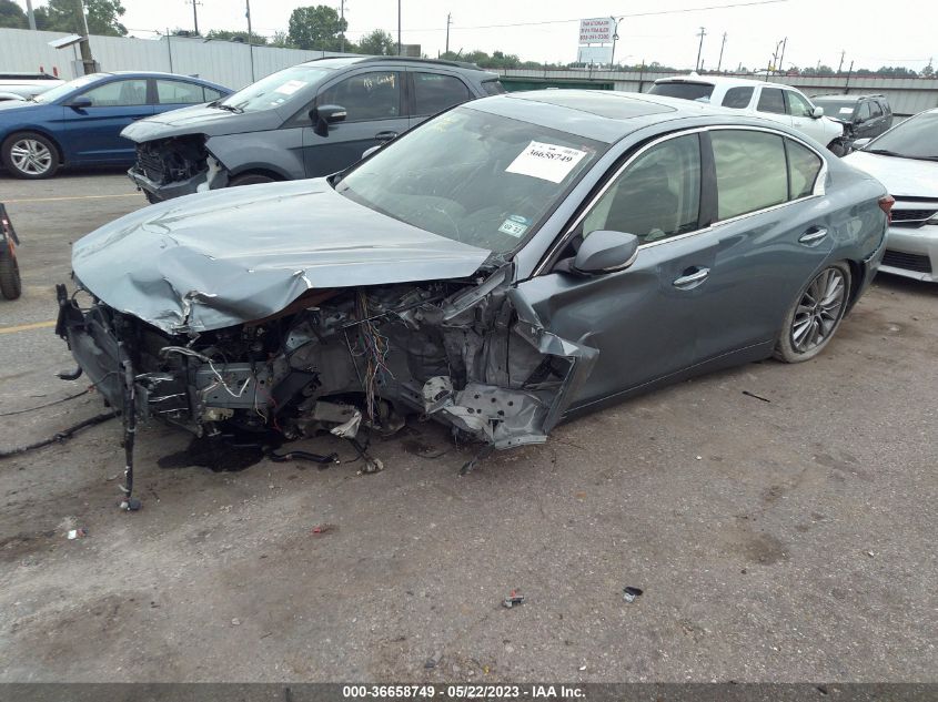 2018 INFINITI Q50 3.0T LUXE - JN1EV7AP0JM362032