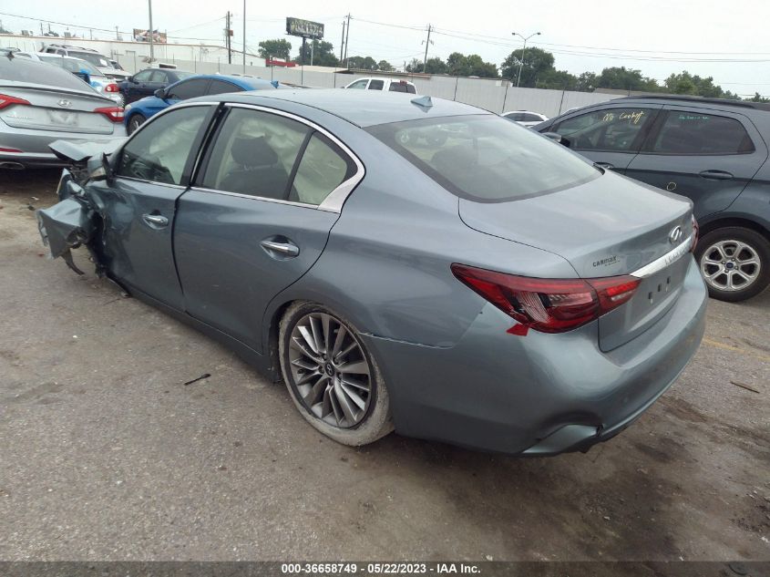 2018 INFINITI Q50 3.0T LUXE - JN1EV7AP0JM362032
