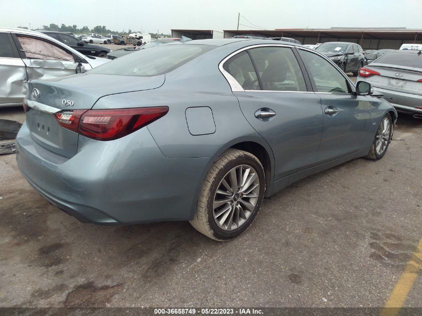 2018 INFINITI Q50 3.0T LUXE - JN1EV7AP0JM362032
