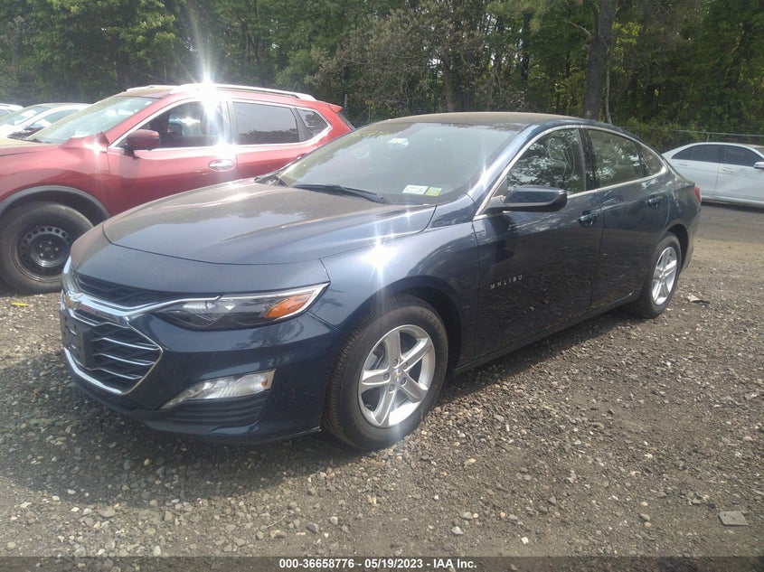 VIN 1G1ZD5ST5NF193162 2022 CHEVROLET MALIBU LT