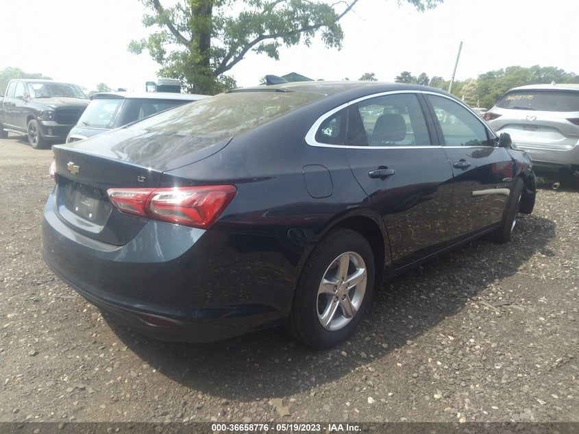 VIN 1G1ZD5ST5NF193162 2022 CHEVROLET MALIBU LT