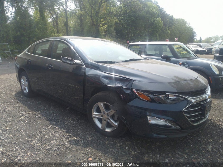 VIN 1G1ZD5ST5NF193162 2022 CHEVROLET MALIBU LT