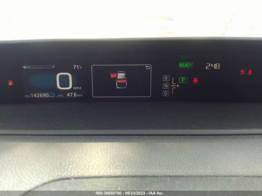 2016 TOYOTA PRIUS FOUR - JTDKARFU9G3012273