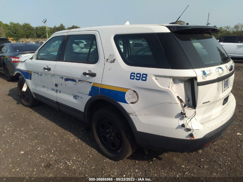 2014 FORD UTILITY POLICE 1FM5K8AR0EGA50452