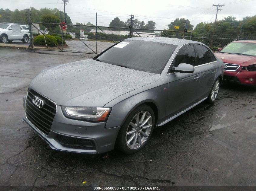 2015 AUDI A4 PREMIUM PLUS - WAUFFAFL3FN021398