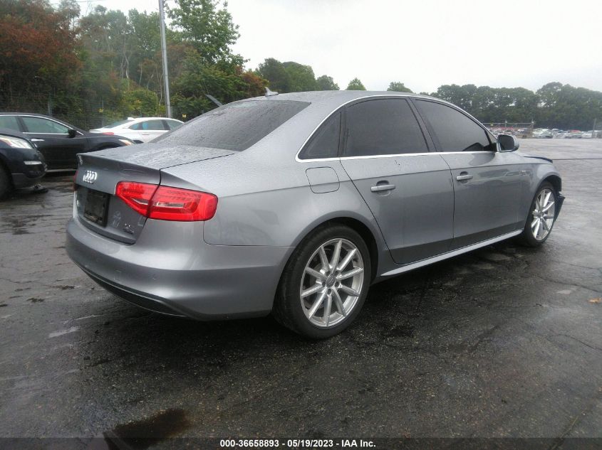 2015 AUDI A4 PREMIUM PLUS - WAUFFAFL3FN021398