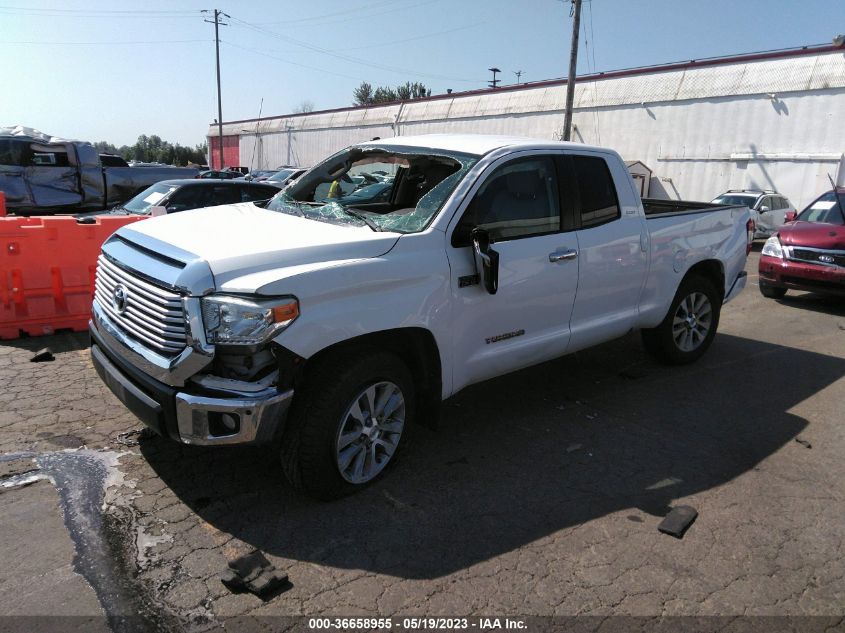 2016 TOYOTA TUNDRA 4WD TRUCK LTD - 5TFBY5F19GX560888