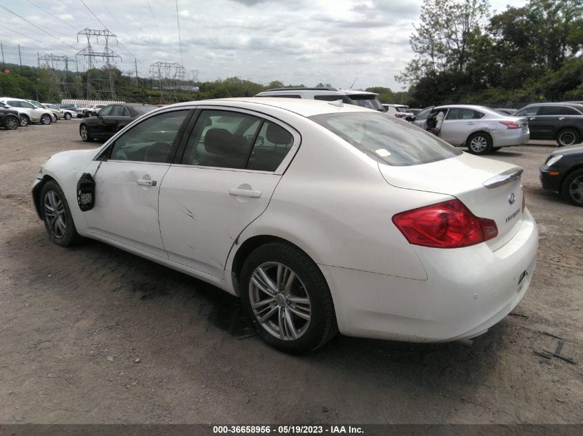 2013 INFINITI G37 SEDAN X - JN1CV6AR3DM751139