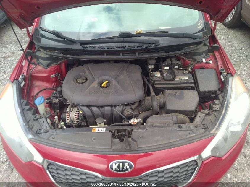 2016 KIA FORTE LX - KNAFK4A65G5569709