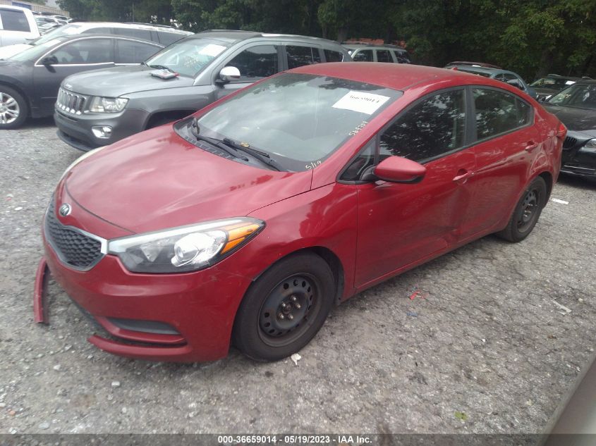 2016 KIA FORTE LX - KNAFK4A65G5569709