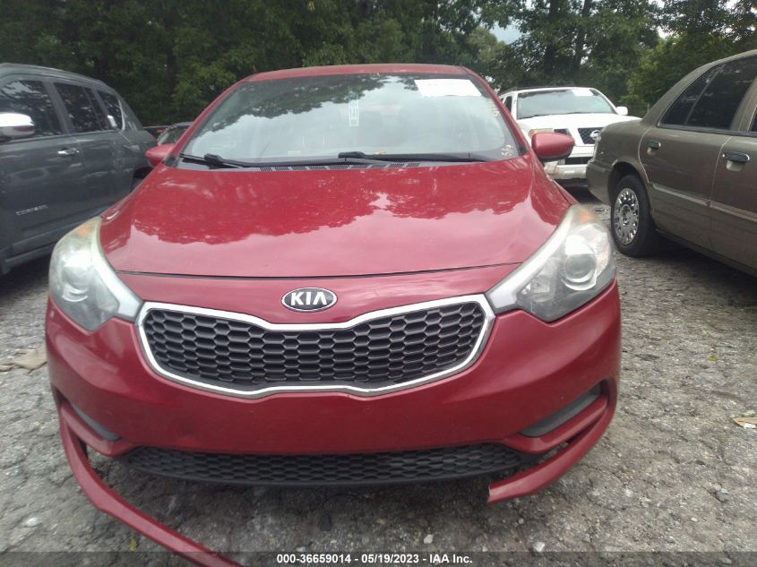 2016 KIA FORTE LX - KNAFK4A65G5569709