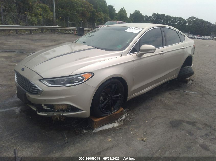 2018 FORD FUSION SE - 3FA6P0HD8JR223858