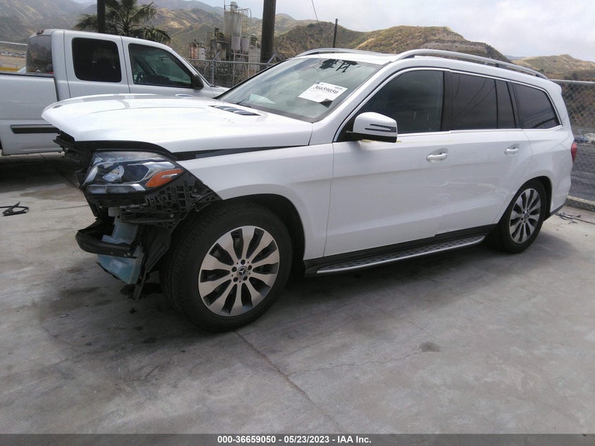 VIN 4JGDF6EE4KB222535 2019 MERCEDES-BENZ GLS GLS 450