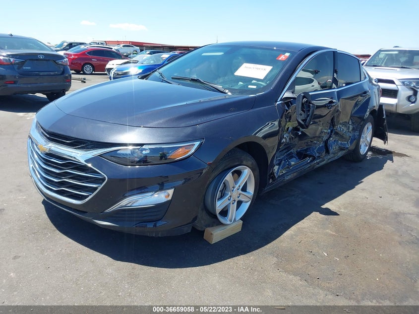 VIN 1G1ZB5ST3NF211468 2022 CHEVROLET MALIBU LS