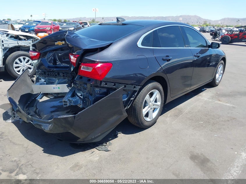 VIN 1G1ZB5ST3NF211468 2022 CHEVROLET MALIBU LS