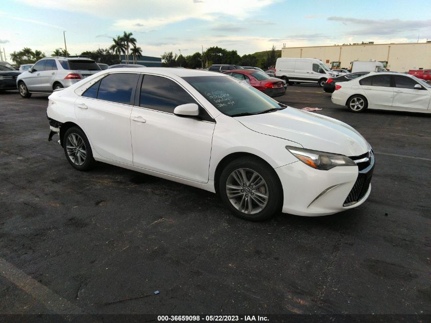 2017 TOYOTA CAMRY XLE/SE/LE/XSE - 4T1BF1FK4HU389165