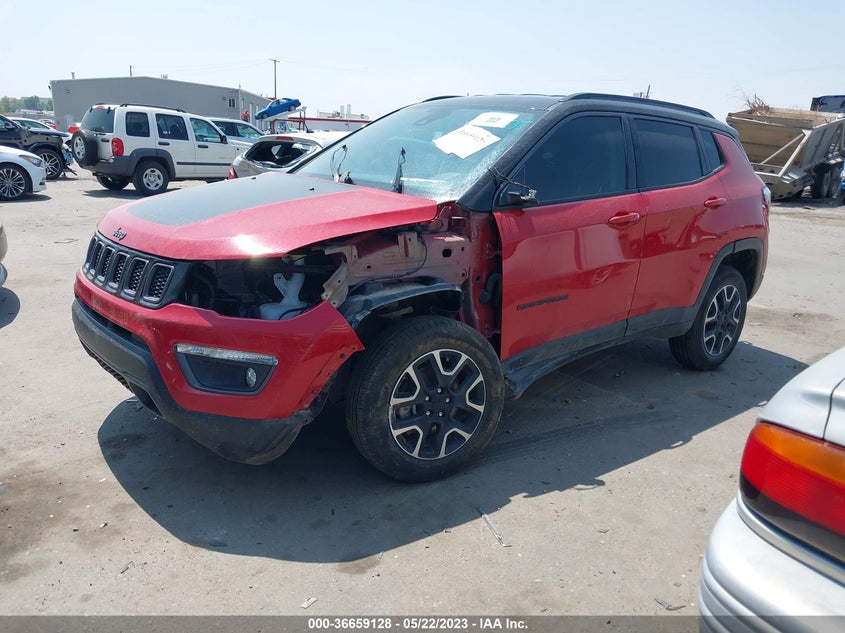 VIN 3C4NJDDB4MT529207 2021 JEEP COMPASS TRAILHAWK