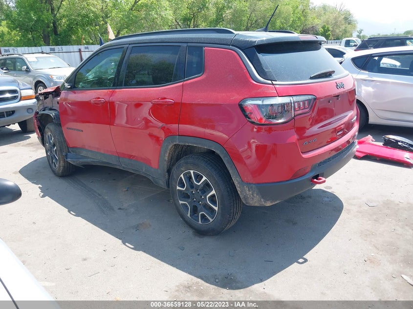 VIN 3C4NJDDB4MT529207 2021 JEEP COMPASS TRAILHAWK