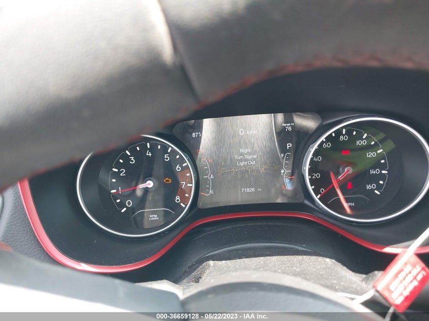 VIN 3C4NJDDB4MT529207 2021 JEEP COMPASS TRAILHAWK