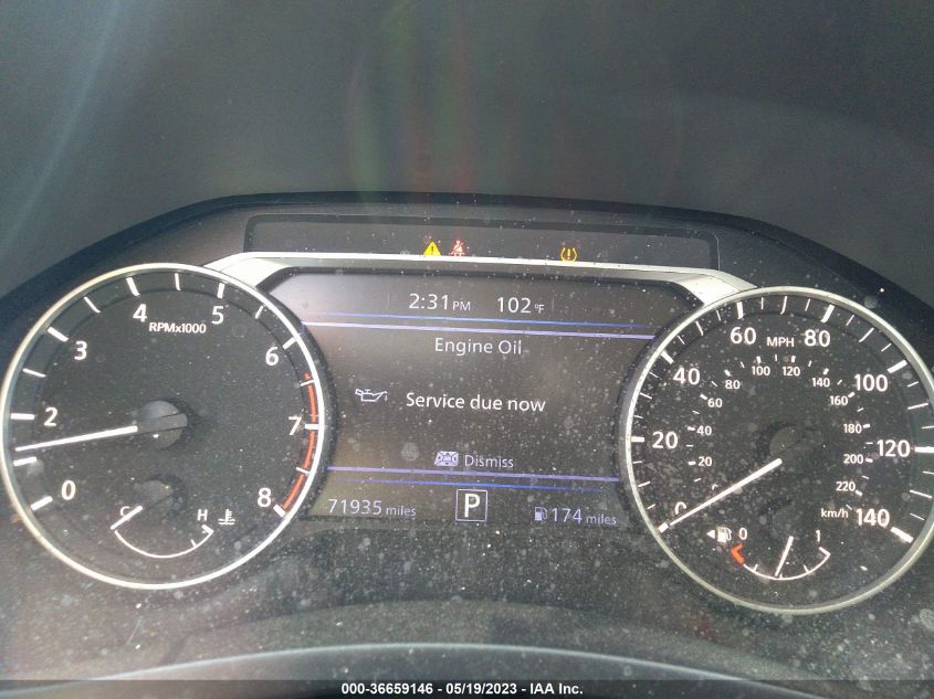 2020 NISSAN ALTIMA 2.5 S - 1N4BL4BV6LC220008